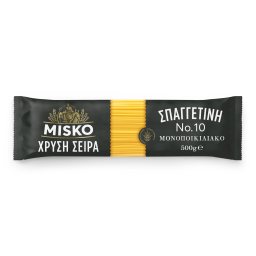 Μακαρόνια Σπαγγετίνη Νο10 Χρυσή Σειρά 500g