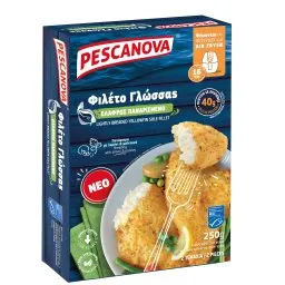 Γλώσσα Φιλέτο Ελαφρώς Παναρισμένο 250g