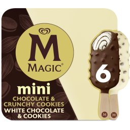 Παγωτό Ξυλάκι Mini Chocolate Crunchy Cookies Multipack 6x45g