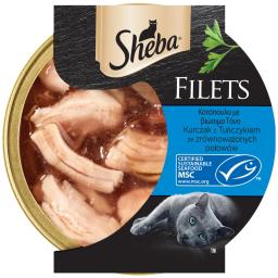 Γατοτροφή Filets Κοτόπουλο Τόνος 60g