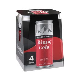 Αναψυκτικό Cola Zero Κουτί 4x330ml