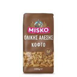 Μακαρόνι Κοφτό Ολικής Άλεσης 500g