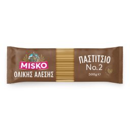 Μακαρόνια Παστίτσιο Ολικής Άλεσης 500gr