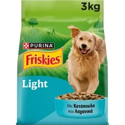 Σκυλοτροφή Light Κοτόπουλο και Πρόσθετα Λαχανικά 3kg