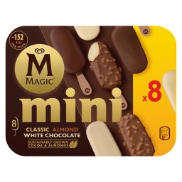 Παγωτό Classic Almond White Chocolate 8x42.1g