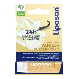 Lip Balm Vanilla Buttercream με Βούτυρο Καριτέ 4.8g