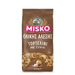 Τορτελίνι Ολικής Άλεσης με Τυριά 250g