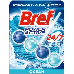 Μπλοκ Τουαλέτας WC Power Activ Ocean Breeze 50g