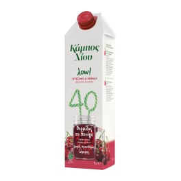 Κάμπος Χίου Χυμός Βύσσινο Κεράσι Low 1lt