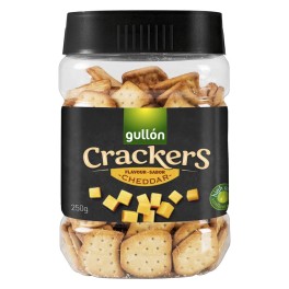 Gullon Crackers Cheddar 250gr