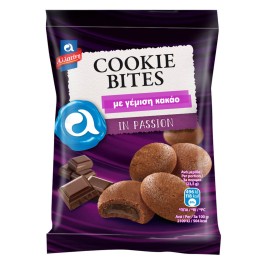 Αλλατίνη Cookie Bites Με Γέμιση Κακάο 70gr
