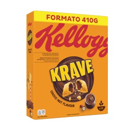 Kellogg's Δημητριακά Choco Krave Nut 410gr