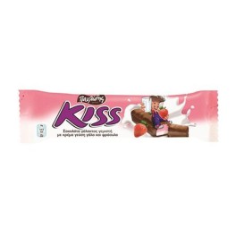 Kiss Σοκολάτα με Γάλα & Φράουλα 27,5gr
