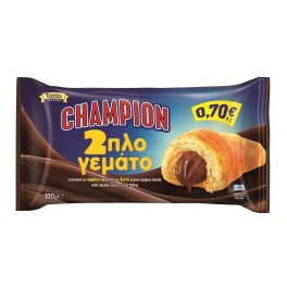 Champion Κρουασάν Διπλή Κρέμα Κακάο 100gr