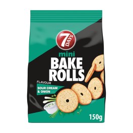 Bake Rolls Παξιμαδάκια Sour Cream & Onion 150g