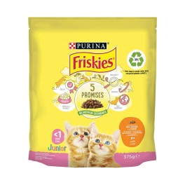 Friskies Ξηρά Τροφή Γάτας Junior Κοτόπουλο Γαλοπούλα Λαχανικά 375g