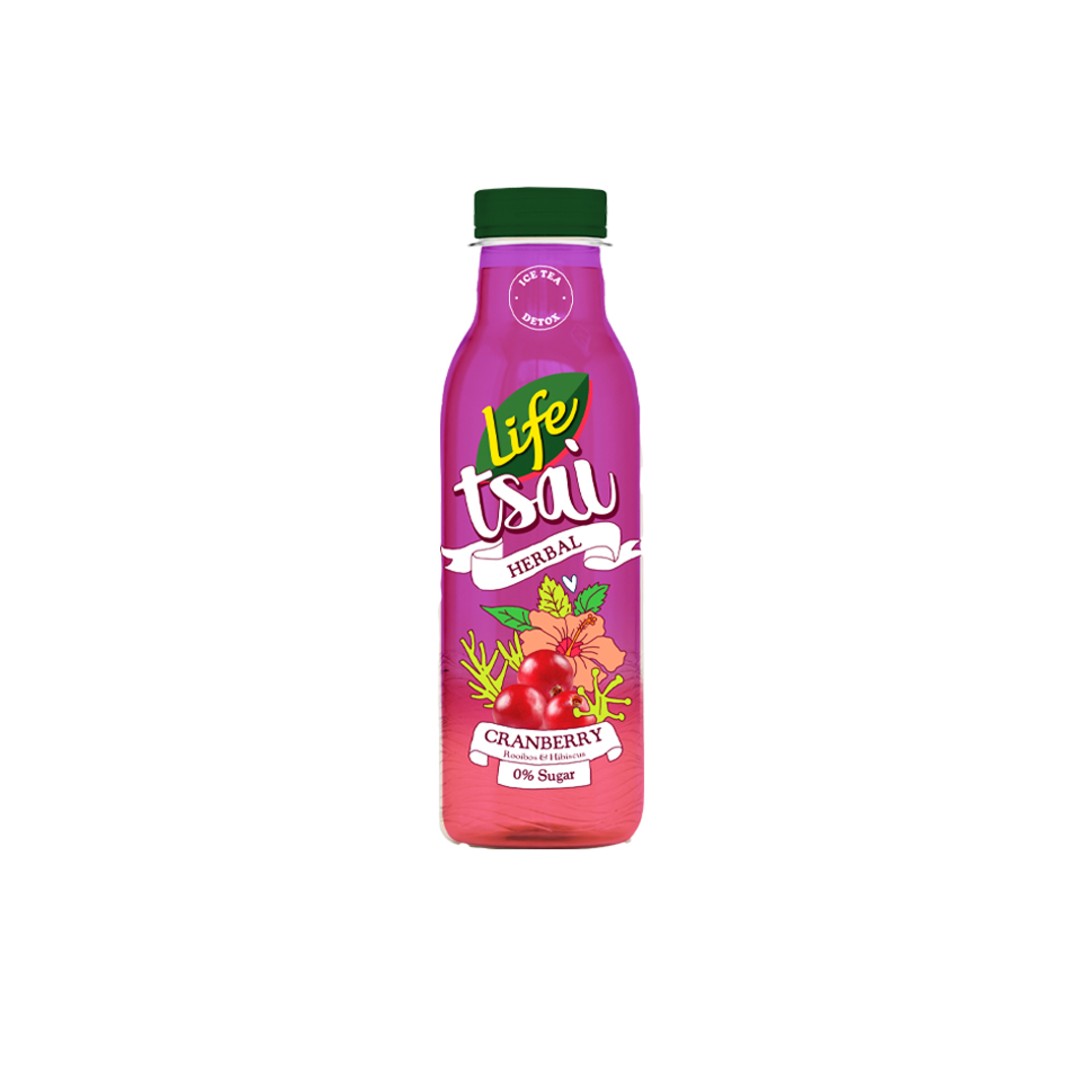 LIFE ΤΣΑΙ ROOIDOS & CRANBERRY ΙΒΙΣΚΟΣ 500ML