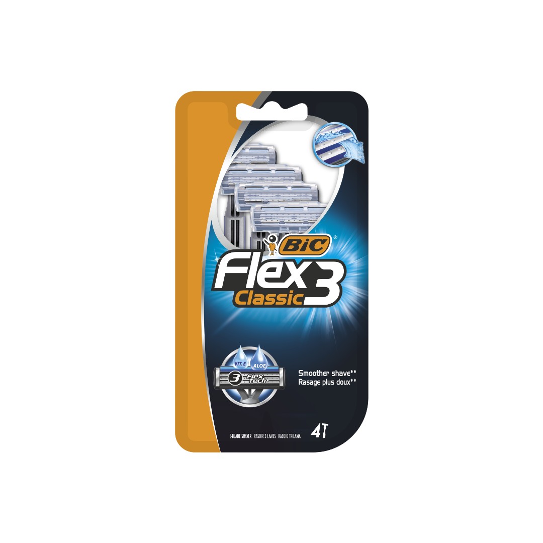BIC ΞΥΡΑΦΑΚΙΑ FLEX3 ΜΙΑΣ ΧΡΗΣΗΣ CLASSIC 4T