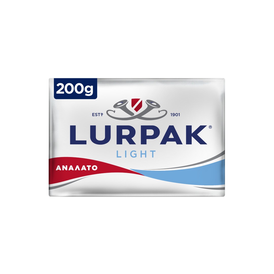 LURPAK LIGHT ΑΝΑΛΑΤΟ ΑΛΟΥΜΙΝ. 200ΓΡ