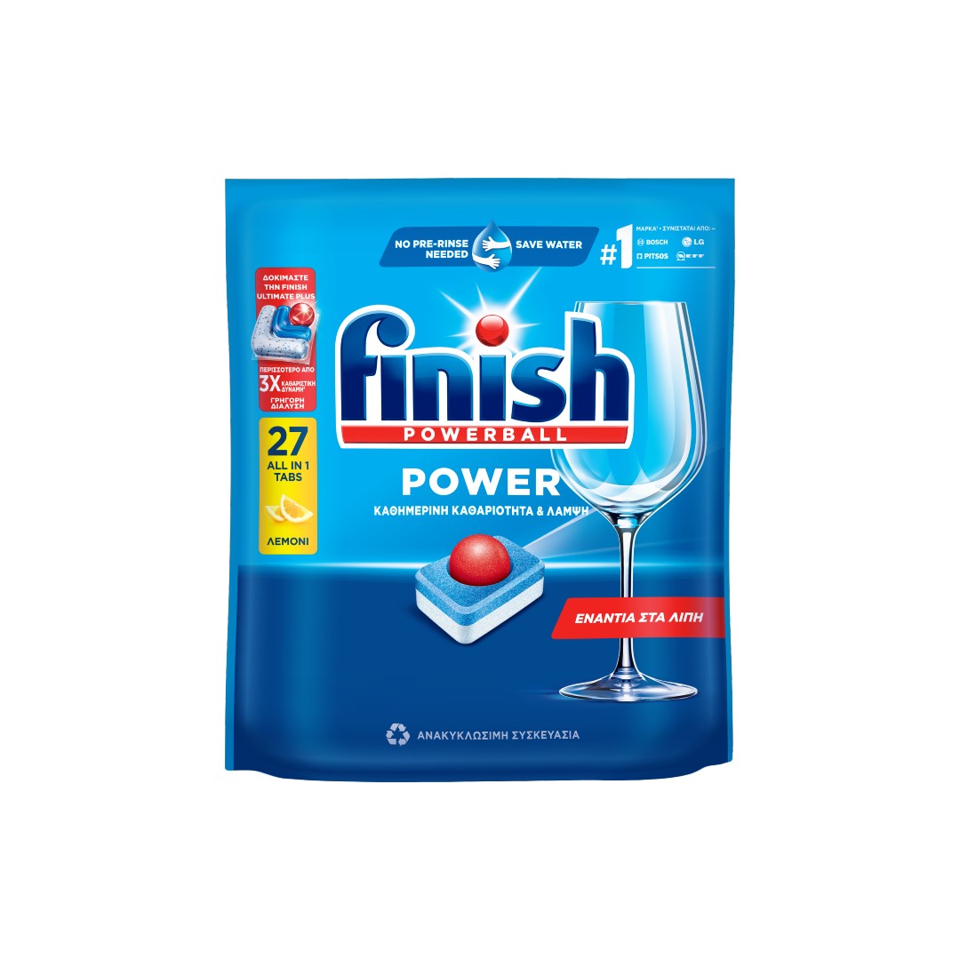 FINISH TABS ΠΛΥΝΤ.ΠΙΑΤΩΝ ALL IN1 LEMON 27T