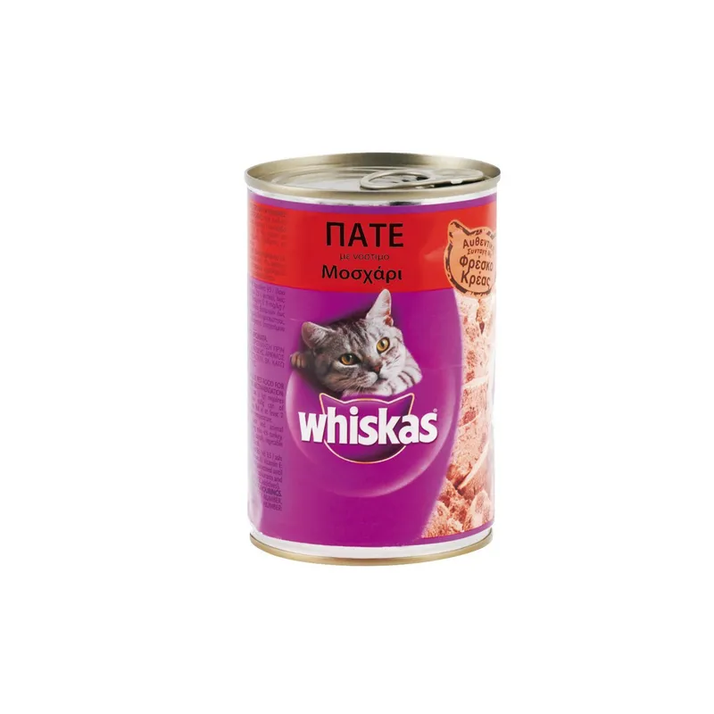 WHISKAS ΜΟΣΧΑΡΙ 400ΓΡ