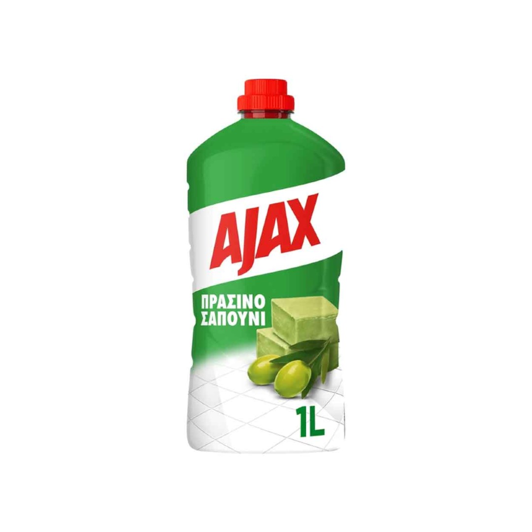 AJAX ΥΓΡΟ ΚΑΘ/ΚΟ ΠΡΑΣΙΝΟ ΣΑΠΟΥΝΙ 1LT