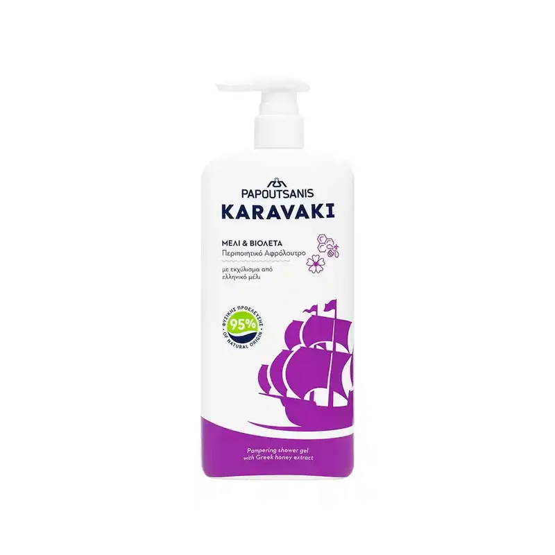 ΚΑΡΑΒΑΚΙ ΑΦΡ/ΤΡΟ ΜΕΛΙ & ΒΙΟΛΕΤΑ 750ML