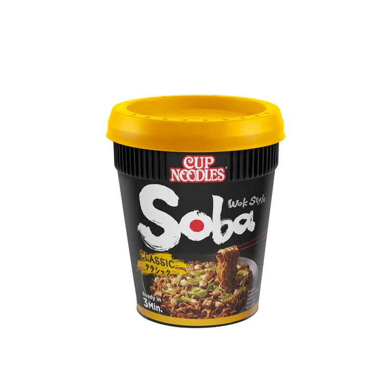 NISSIN SOBA ΝΟΥΝΤΛΣ CUP CLASSIC 90ΓΡ