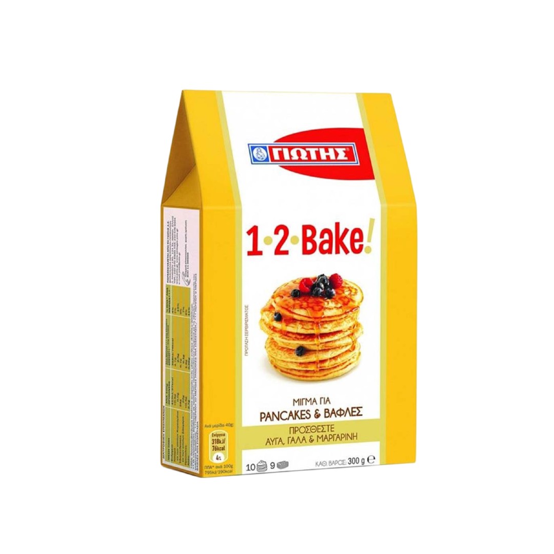 ΓΙΩΤΗΣ 1.2BAKE ΜΕΙΓΜΑ ΓΙΑ PANCAK.&ΒΑΦΛΕΣ 300ΓΡ
