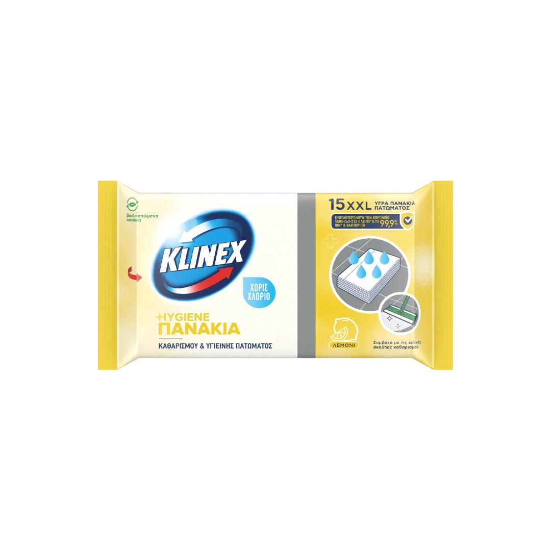 KLINEX ΥΓΡ.ΠΑΝ ΠΑΤΩΜΑΤΟΣ ΛΕΜΟΝΙ XXL 15