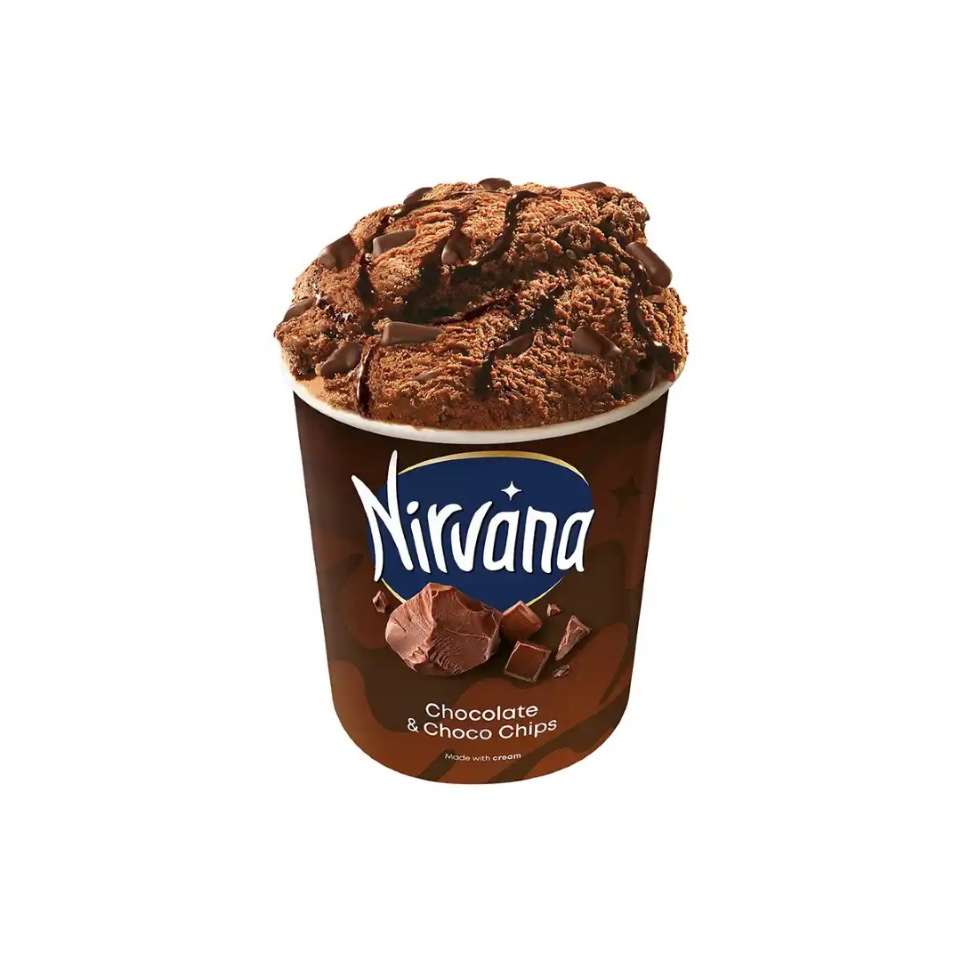 NIRVANA ΠΑΓΩΤΟ CHOC CHIPS LOADED 322ΓΡ
