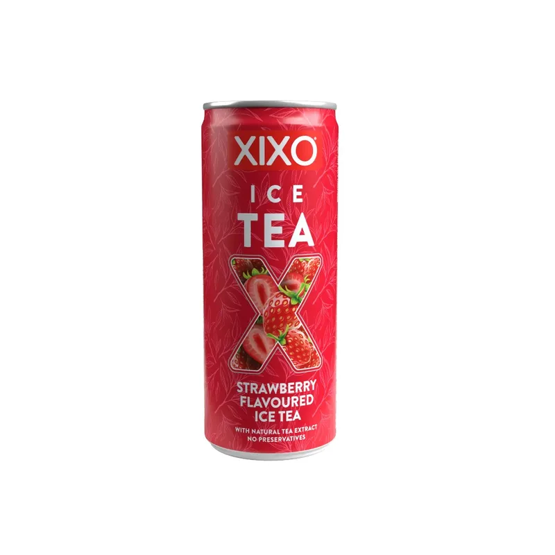 XIXO ICE TEA STRAWBERRY BLACK TEA 250ML
