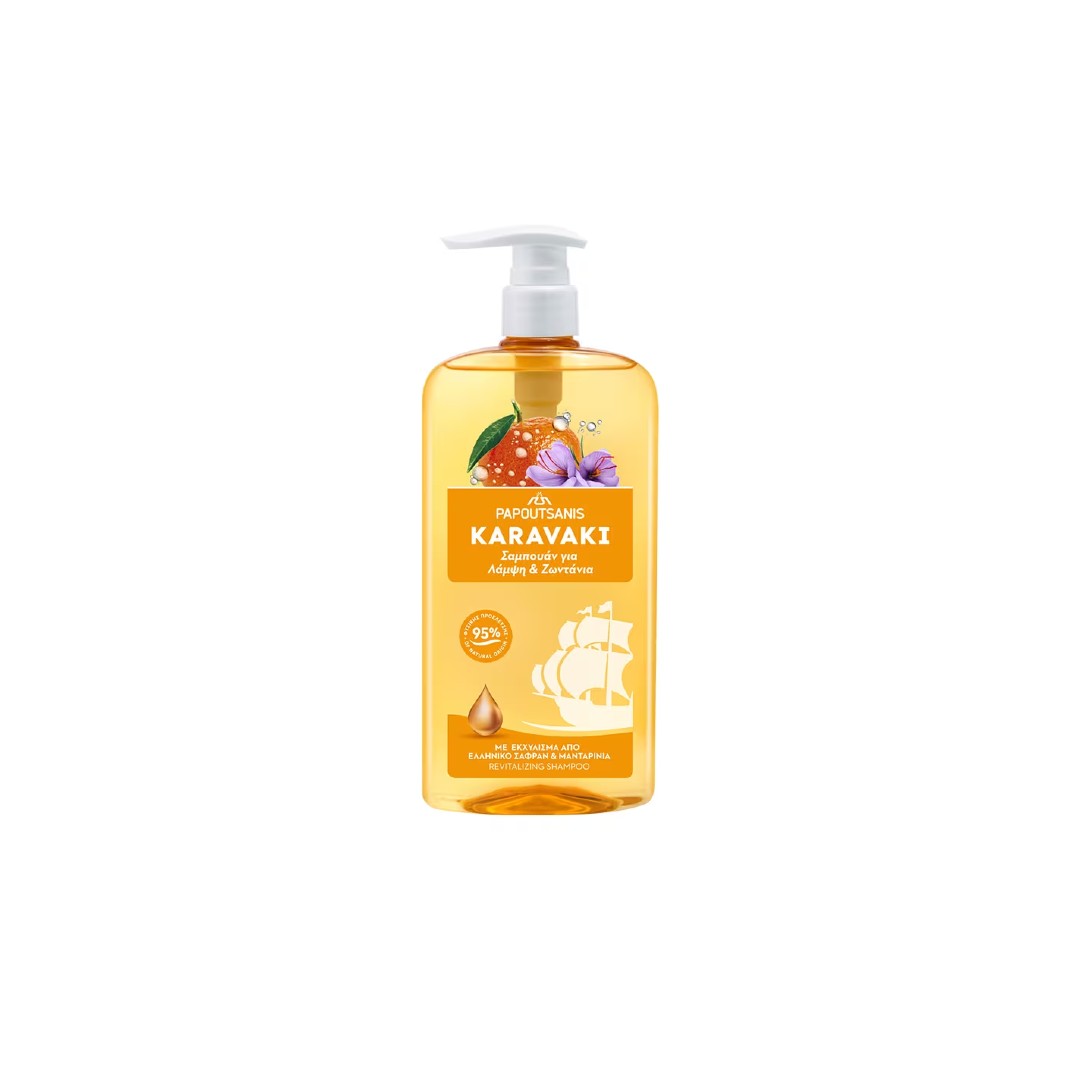 ΚΑΡΑΒΑΚΙ ΣΑΜΠΟΥΑΝ ΛΑΜΨΗ & ΖΩΝΤΑΝΙΑ 600ML