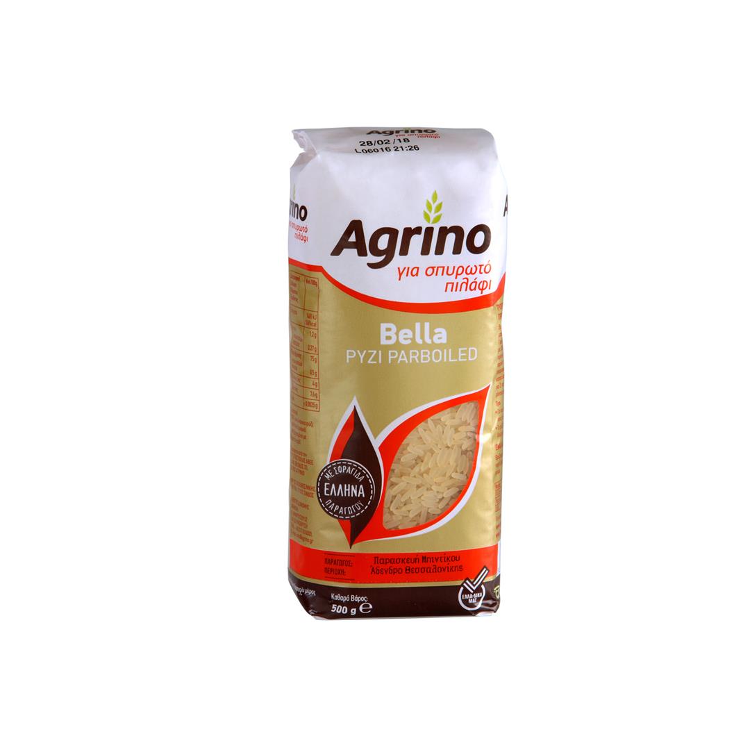 AGRINO ΡΥΖΙ BELLA ΕΛΛΑΔ.500ΓΡ