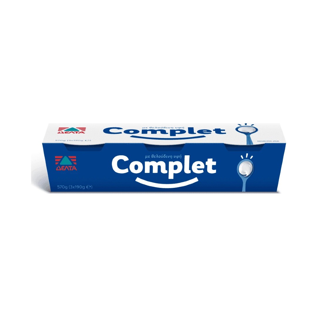 ΔΕΛΤΑ COMPLET 10% 3*190ΓΡ