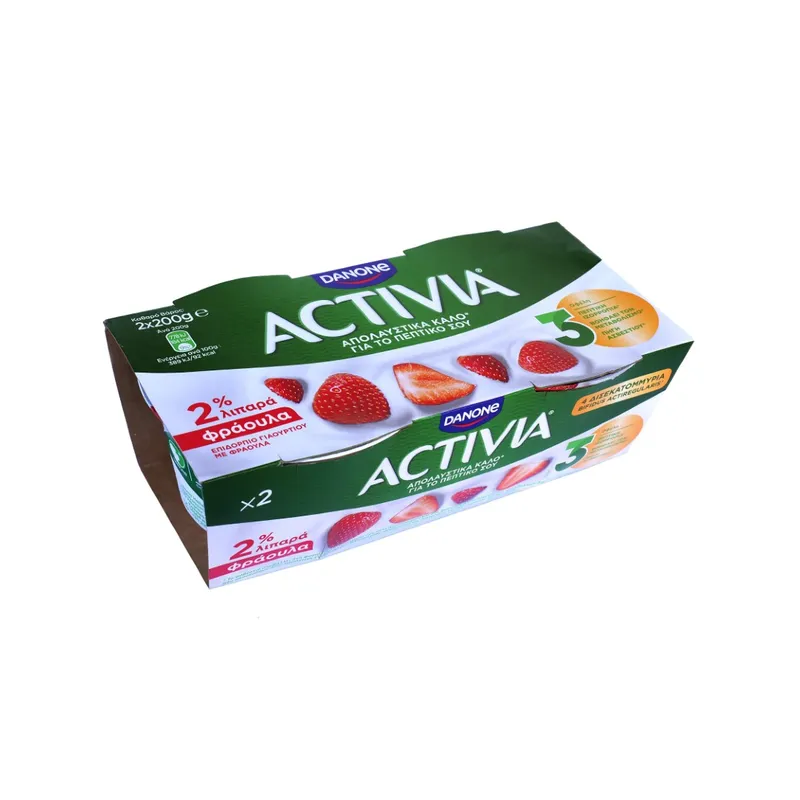 ACTIVIA ΦΡΑΟΥΛΑ 2*200ΓΡ