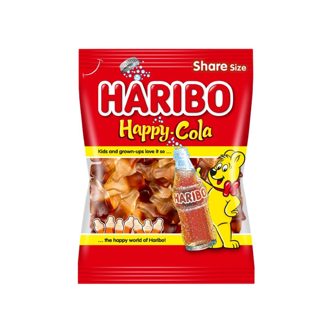 HARIBO ΖΕΛΙΝΙΑ HAPPY COLA 200ΓΡ
