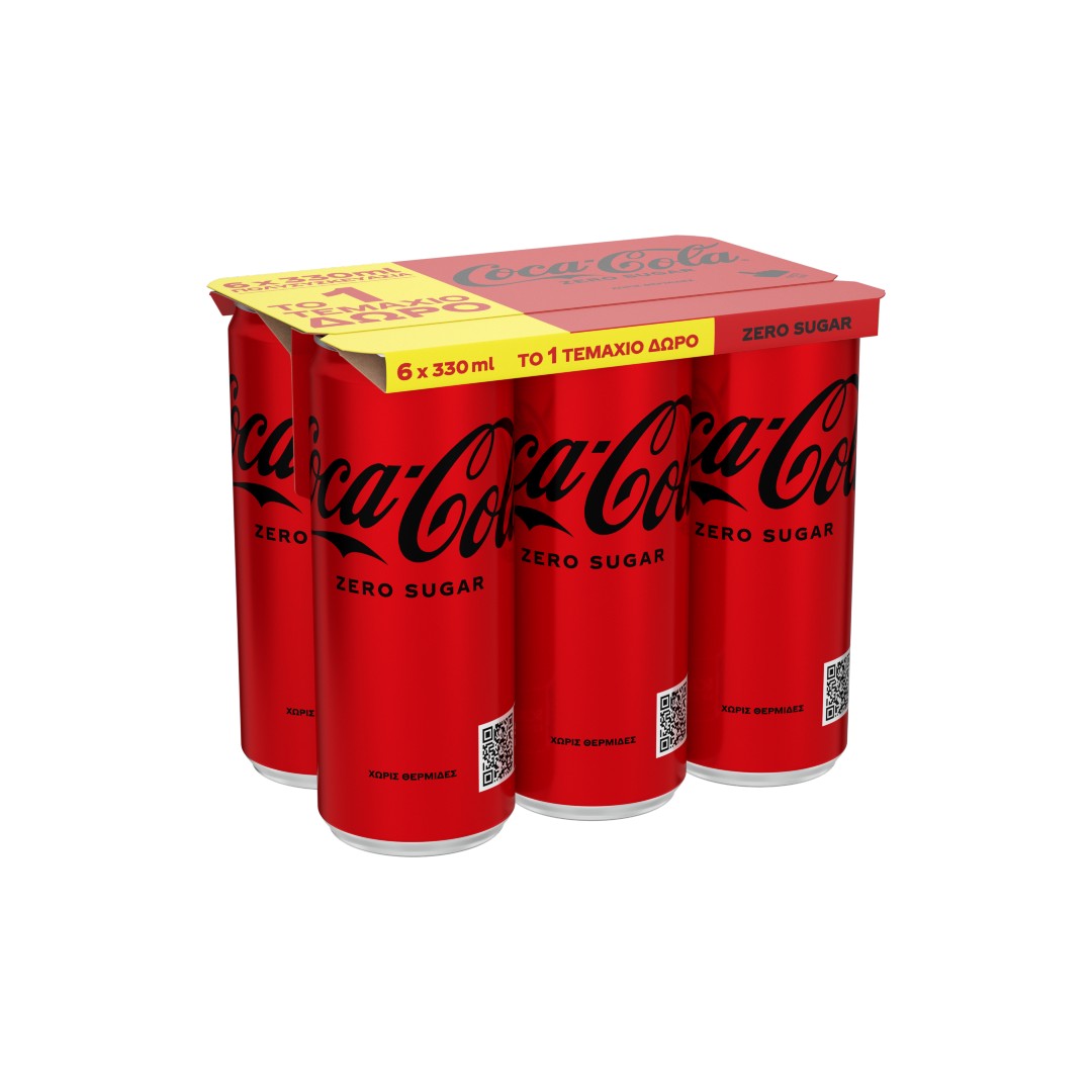 COCA COLA ZERO SLK KOYTI 6*330ML (5+1)Δ