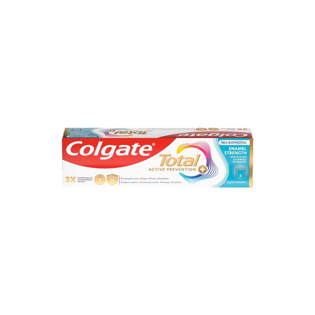 COLGATE ΟΔ/ΜΑ TOT.ACTIVE PREV.PLUS ENAM.STR.75ML