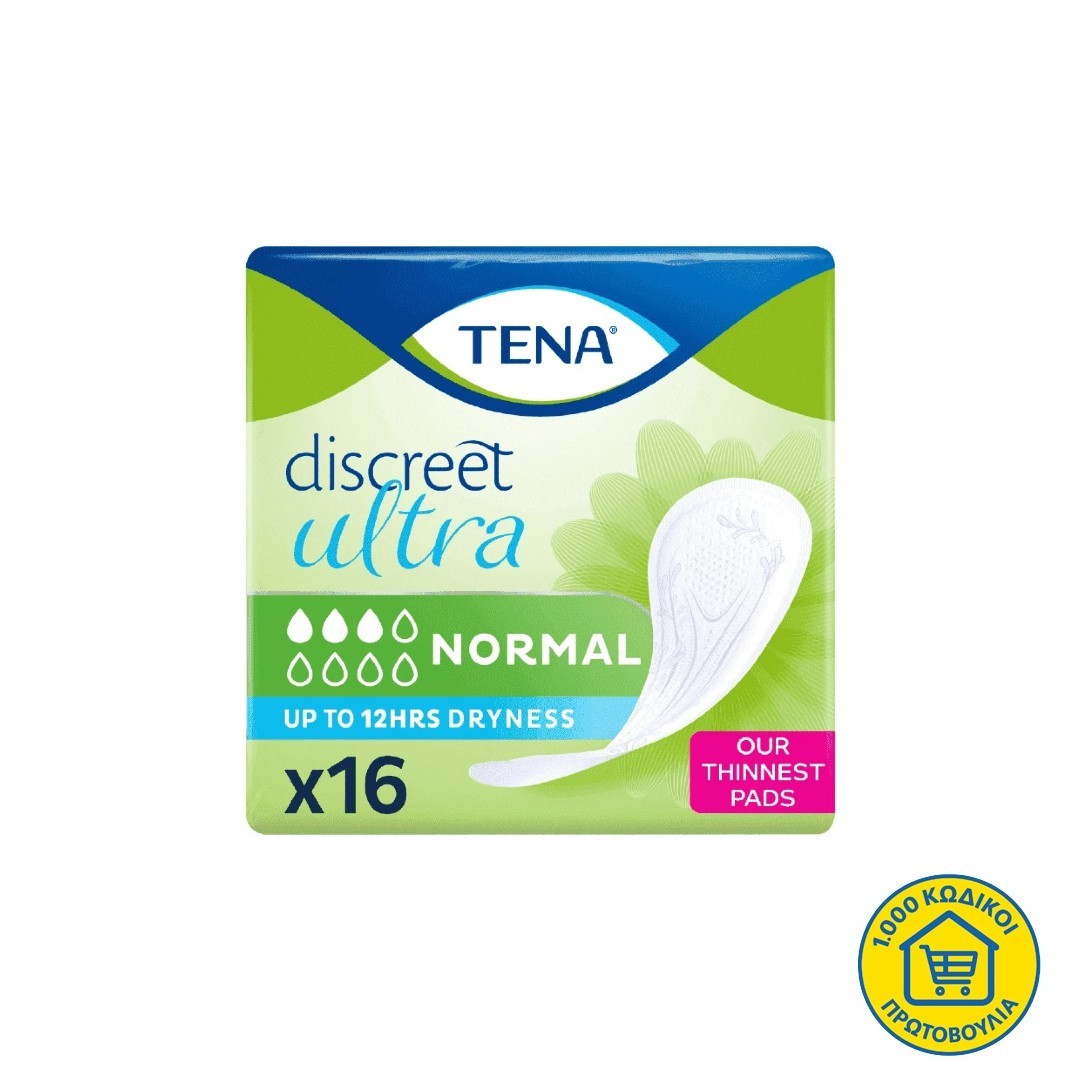 TENA LADY DISCREET ULTRA NORMAL 16T