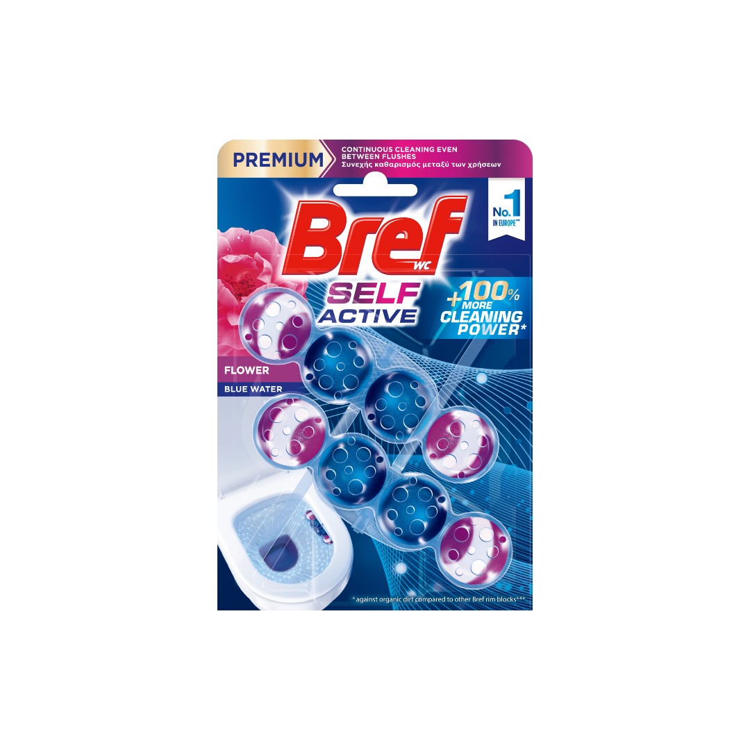 BREF WC SELF ACTIVE FLOWER DUO 2*50ΓΡ