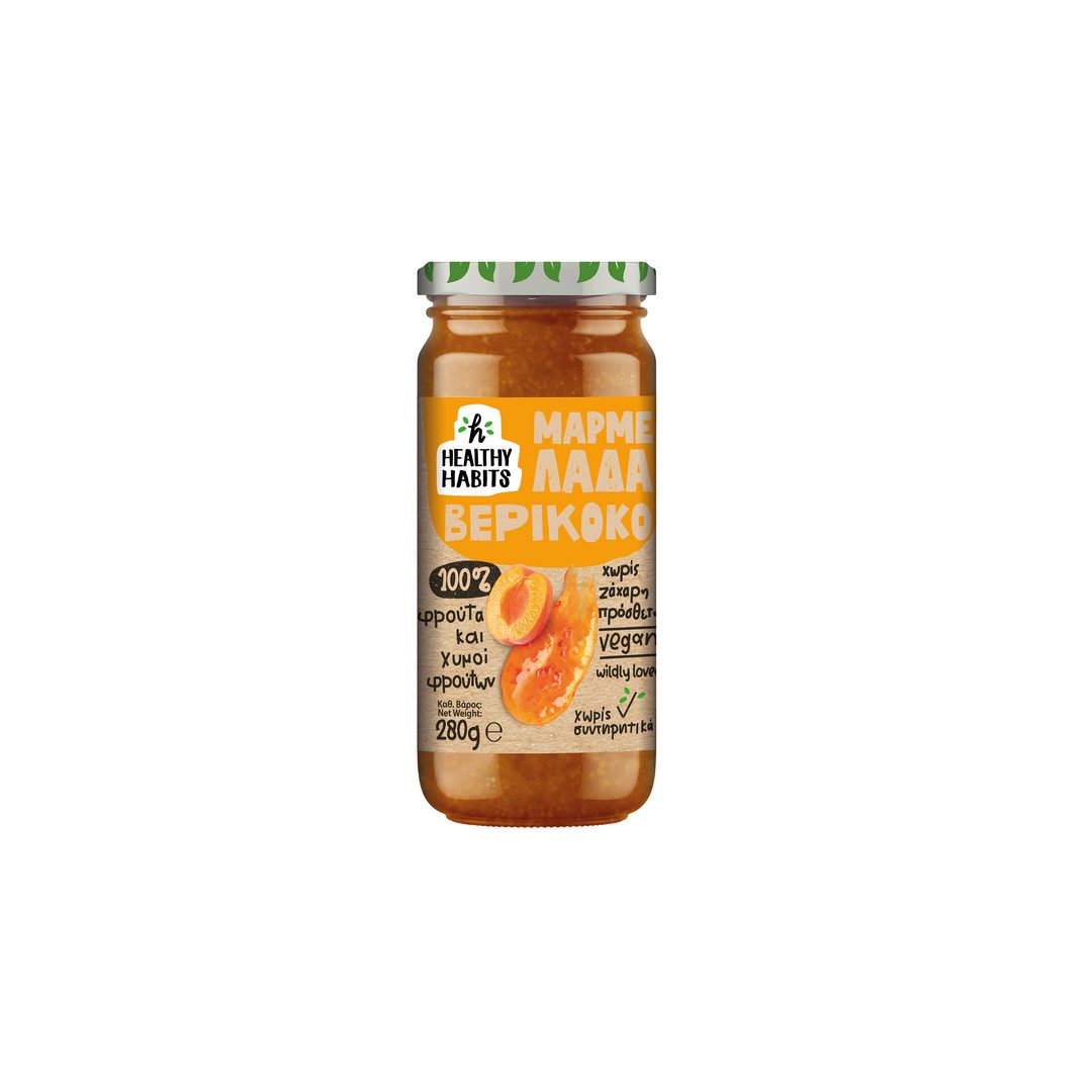 HEALTHY HABITS ΜΑΡΜΕΛΑΔΑ ΒΕΡΙΚΟΚΟ 280ΓΡ