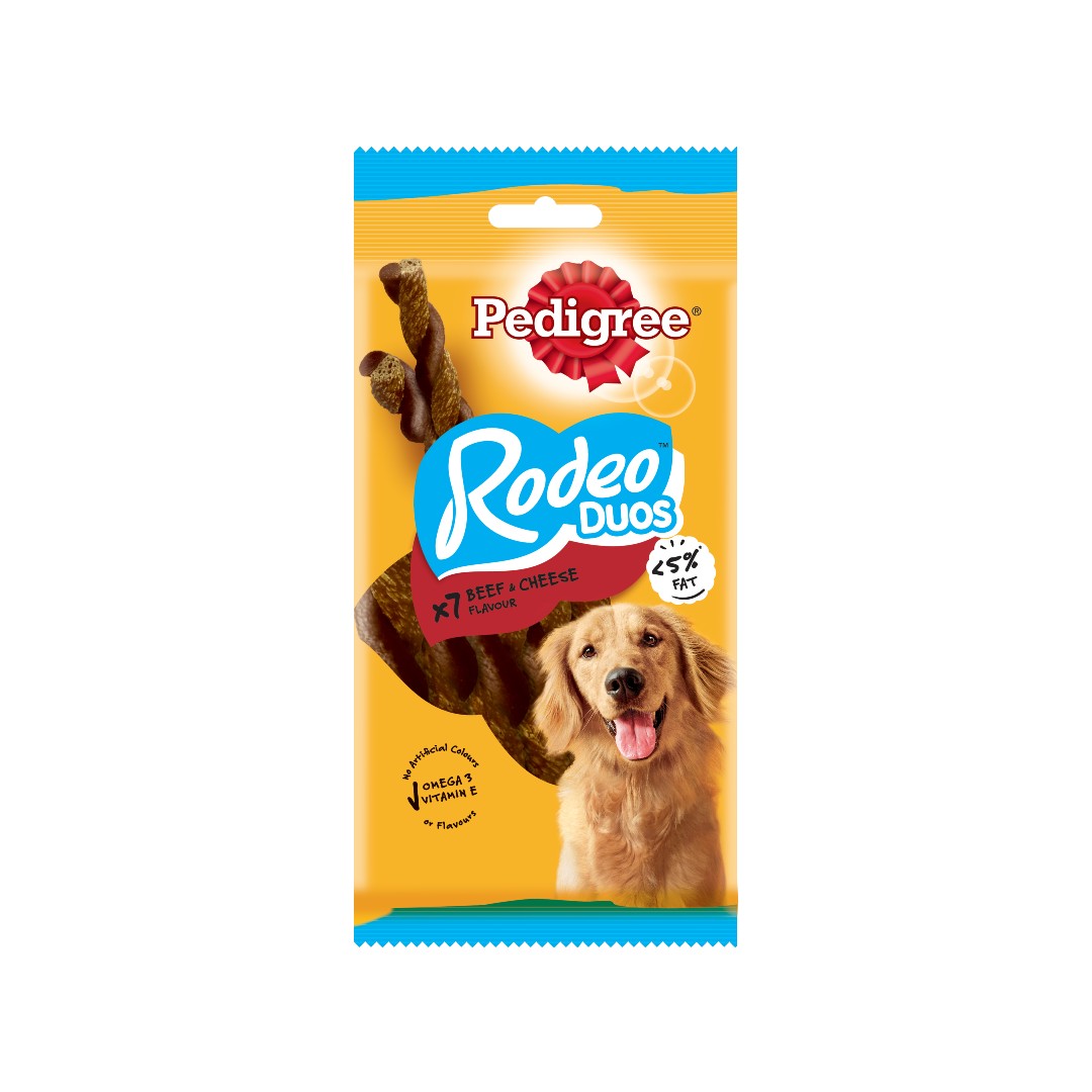 PEDIGREE RODEO DUOS ΜΟΣΧΑΡΙ-ΤΥΡΙ 7X17.5ΓΡ