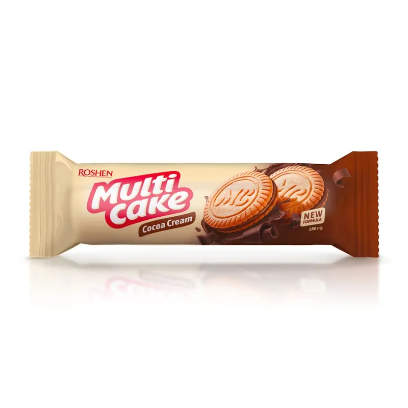 MULTICAKE ΜΠΙΣΚΟΤΑ COCOA CREAM 180ΓΡ