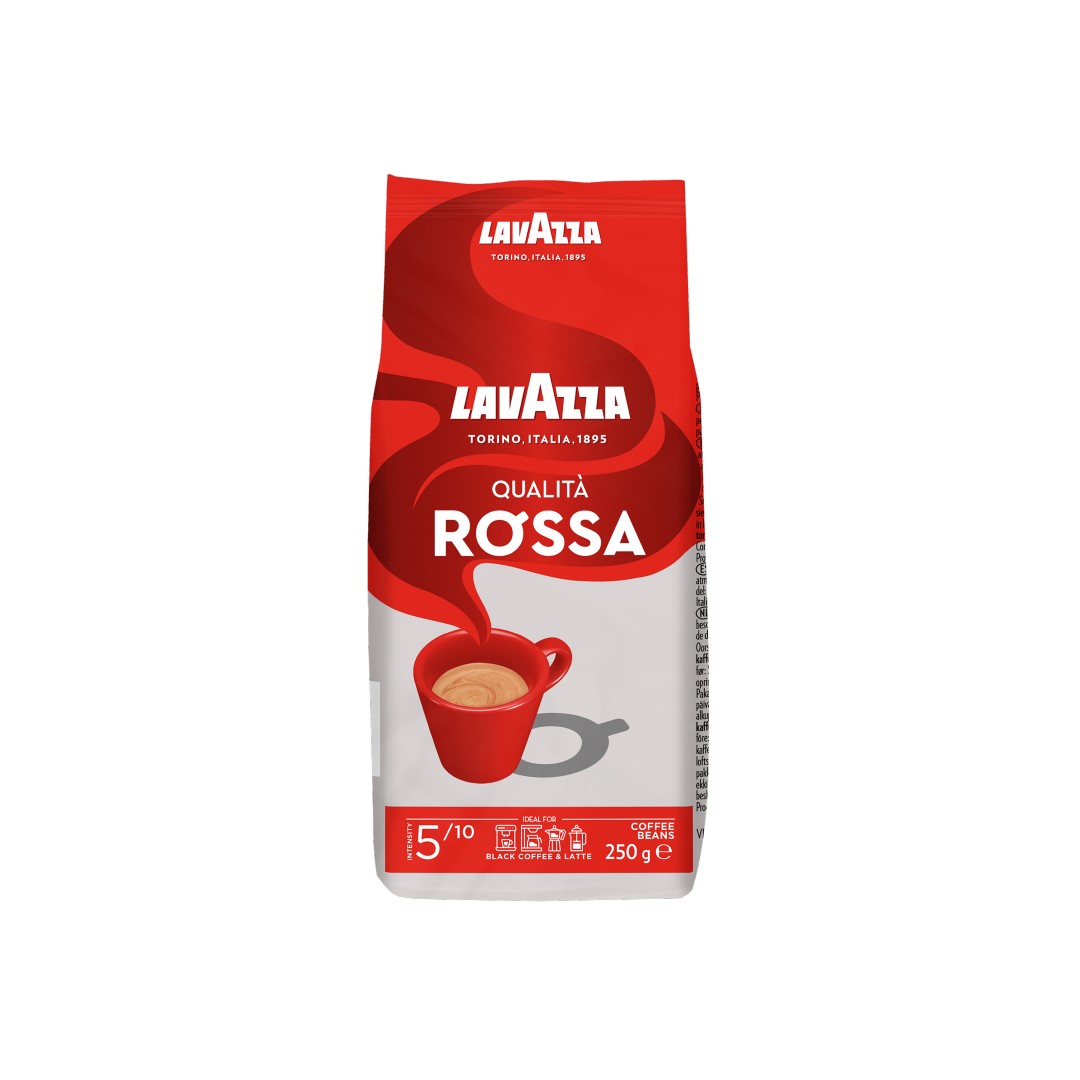 LAVAZZA ΚΑΦΕΣ QUALITA ROSSA BEANS 250ΓΡ