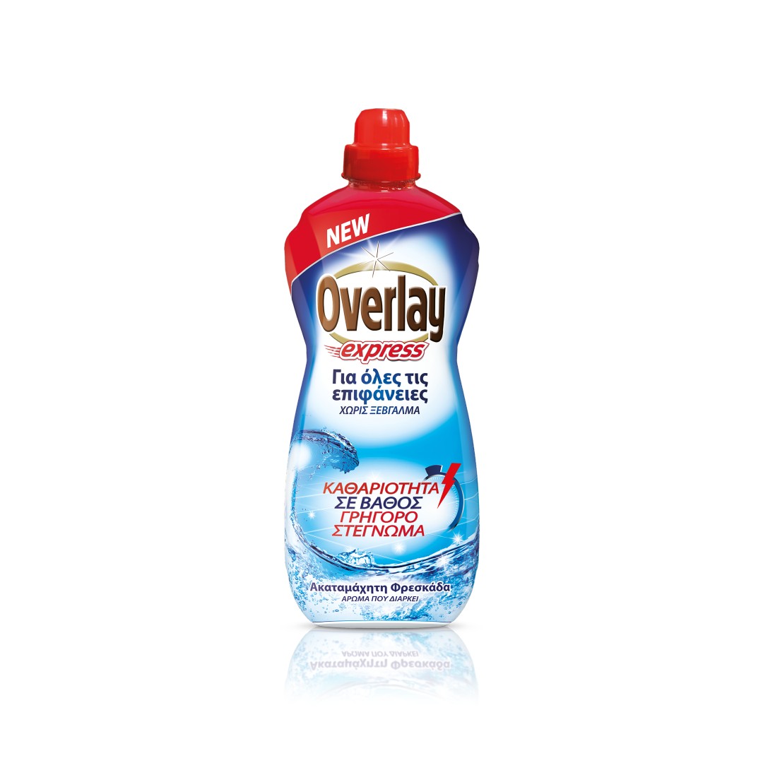 OVERLAY EXPRESS ΓΙΑ ΟΛΕΣ ΤΙΣ ΕΠΙΦ.ΑΚΑΤ.ΦΡΕΣ.1000ML