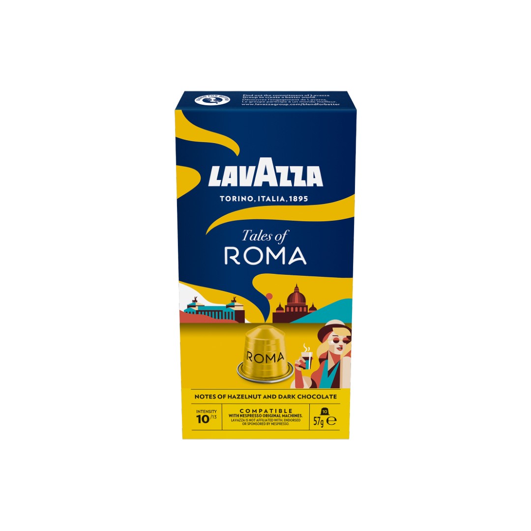 LAVAZZA ΚΑΨΟΥΛΕΣ TOI ROMA NCC 10*5,7ΓΡ