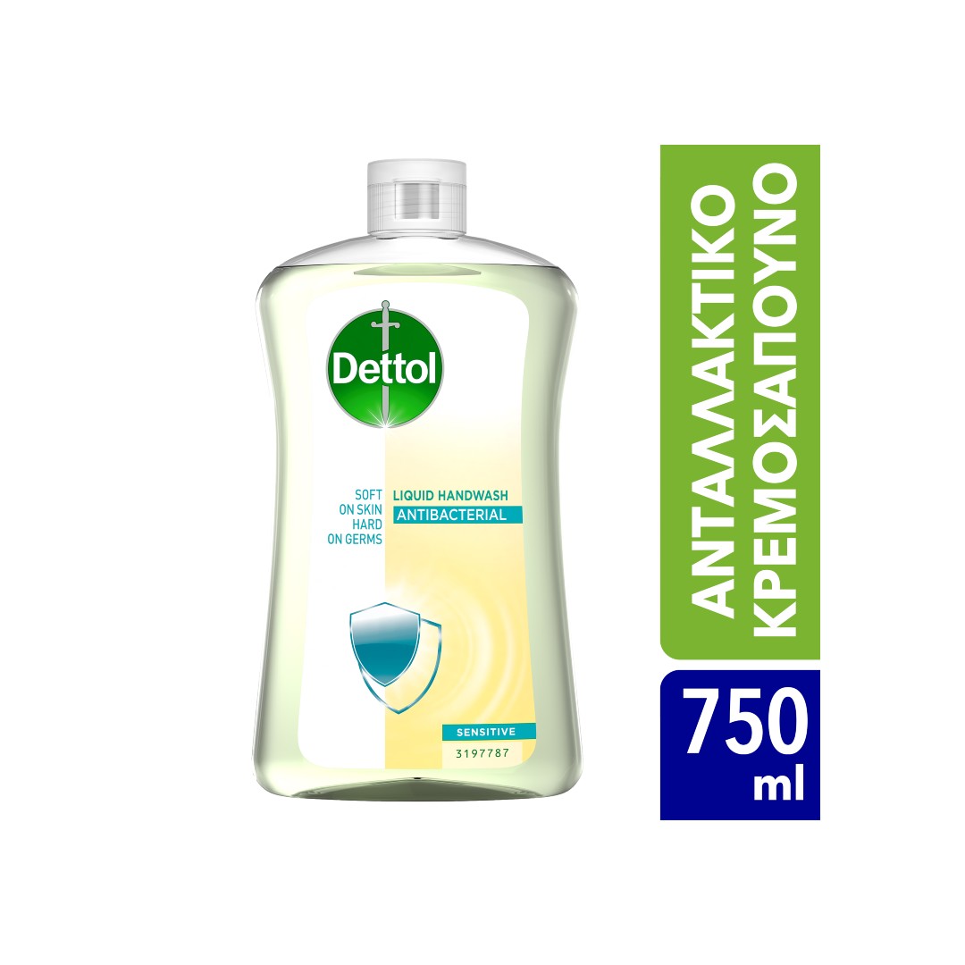 DETTOL ΚΡΕΜ/ΝΟ ΑΝΤ/ΚΟ SENSITIVE 750ML