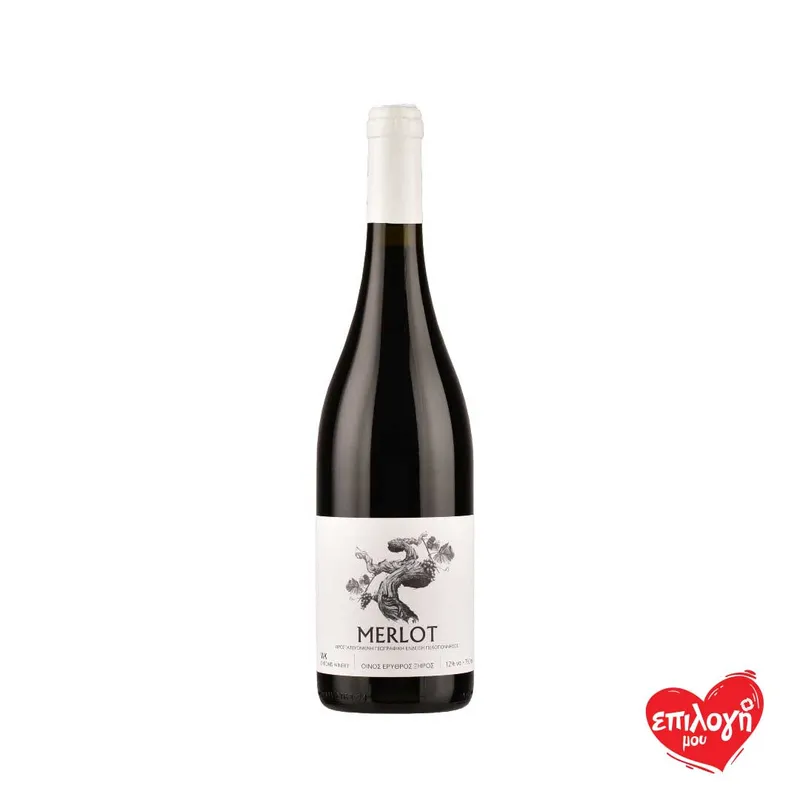 MERLOT ΟΙΝΟΣ ΕΡΥΘΡΟΣ    ΞΗΡΟΣ Π.Γ.Ε ΠΕΛ/ΣΟΥ 750ML