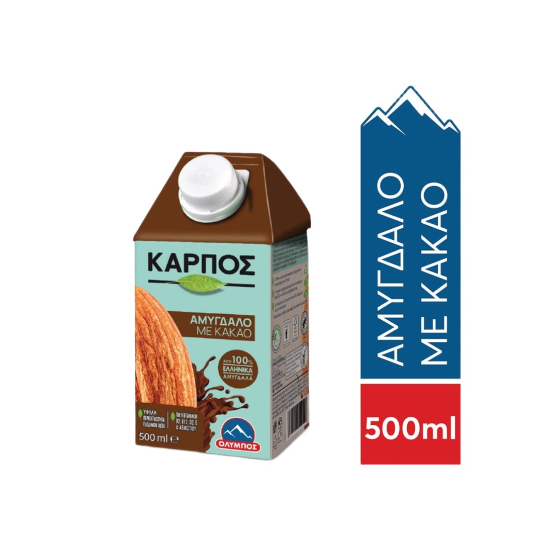 ΟΛΥΜΠΟΣ ΚΑΡΠΟΣ ΑΜΥΓΔΑΛΟ ΜΕ ΚΑΚΑΟ TGA 500ML